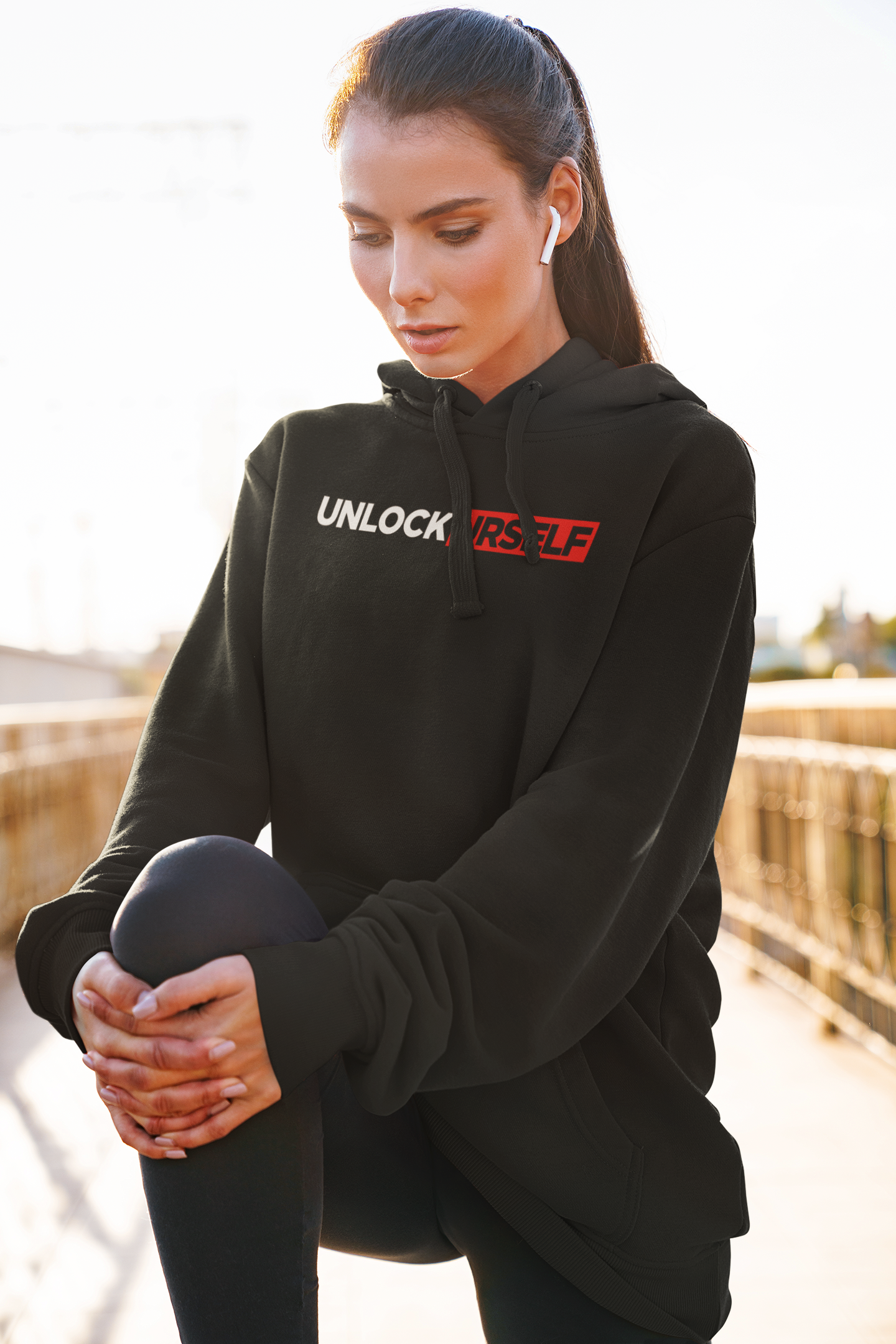 Unisex Pullover Hoodie (Men/Women)- Black