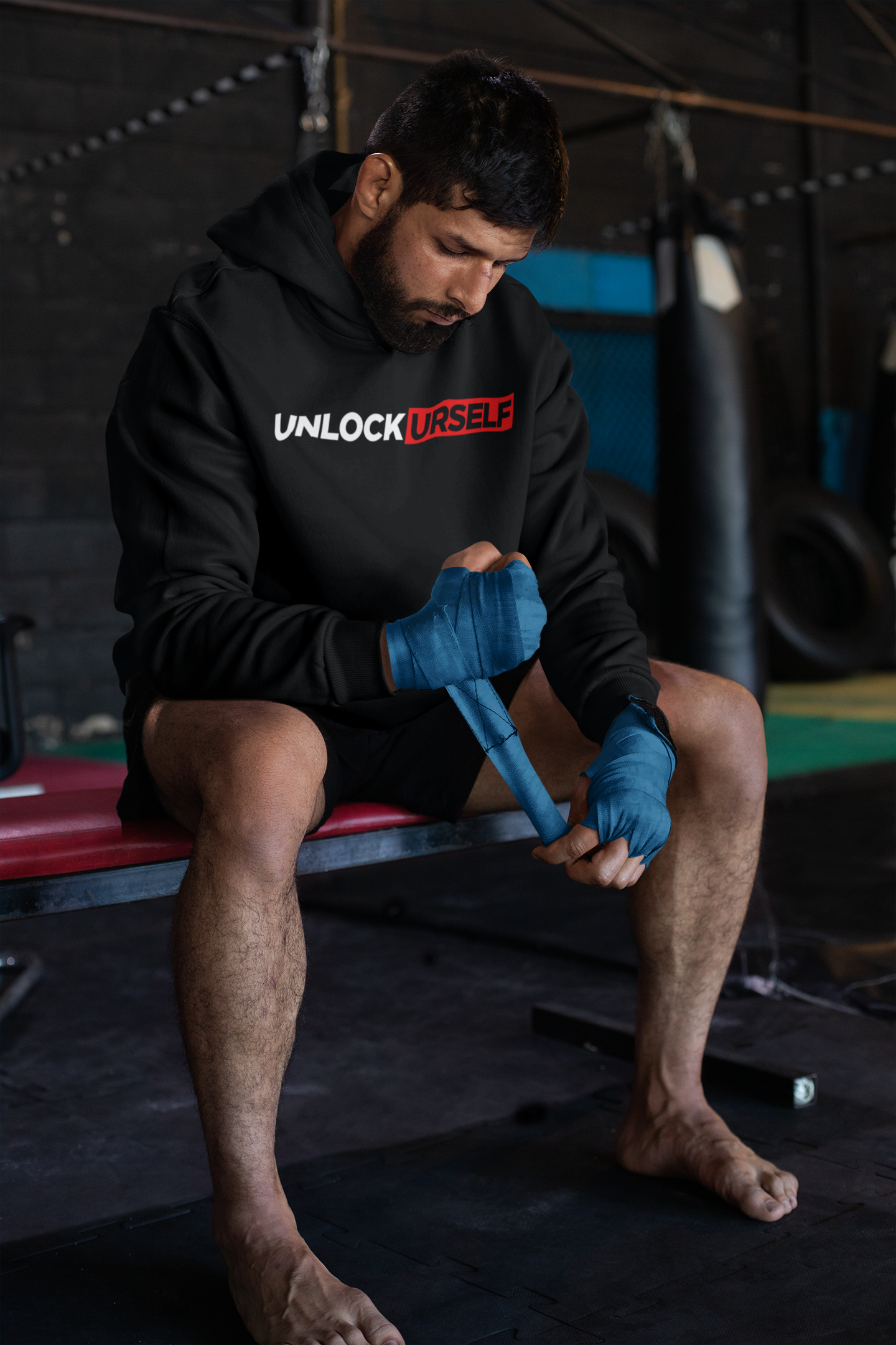 Unisex Pullover Hoodie (Men/Women)- Black