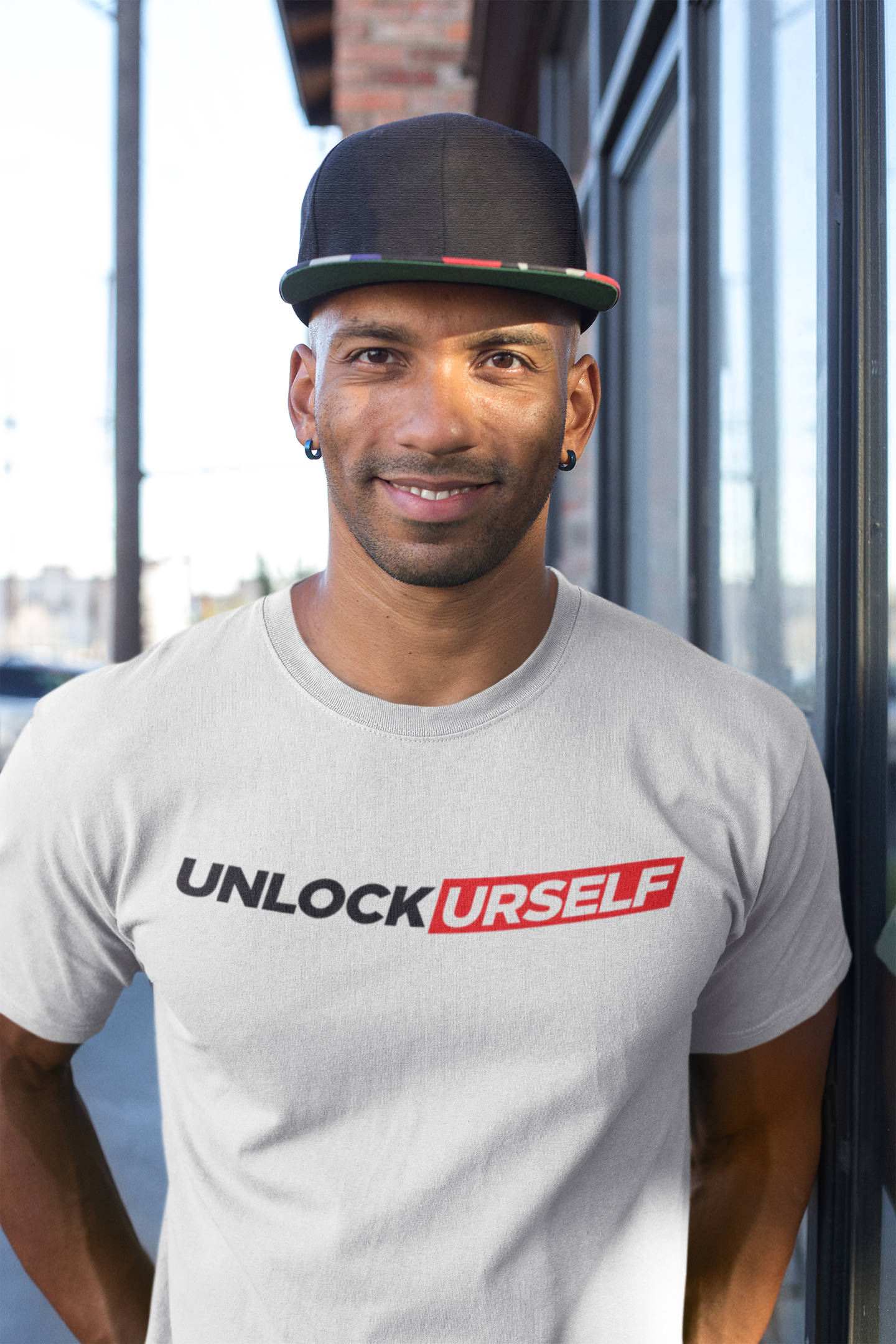 Men's Short Sleeve T-Shirt- White